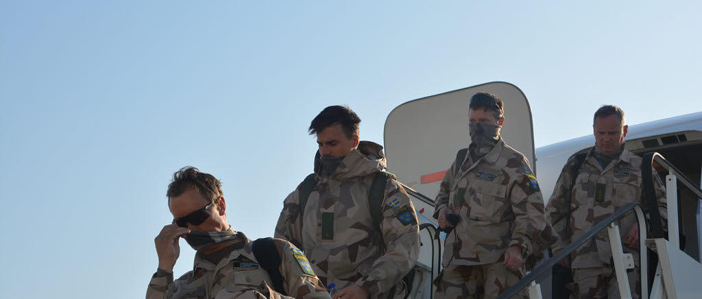 FS 39 på plats i Afghanistan. 