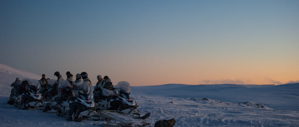 Armens jägarbataljon genomför övningar i Kablafjällen norr om Kvikkjokk.