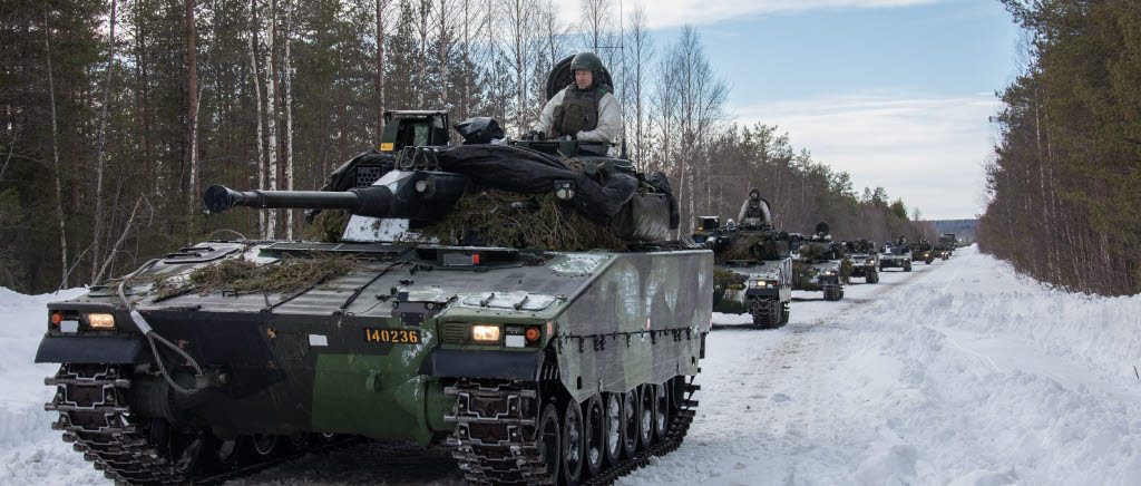 Svenska enheter på väg att fylla upp drivmedel under återhämtningsfasen.