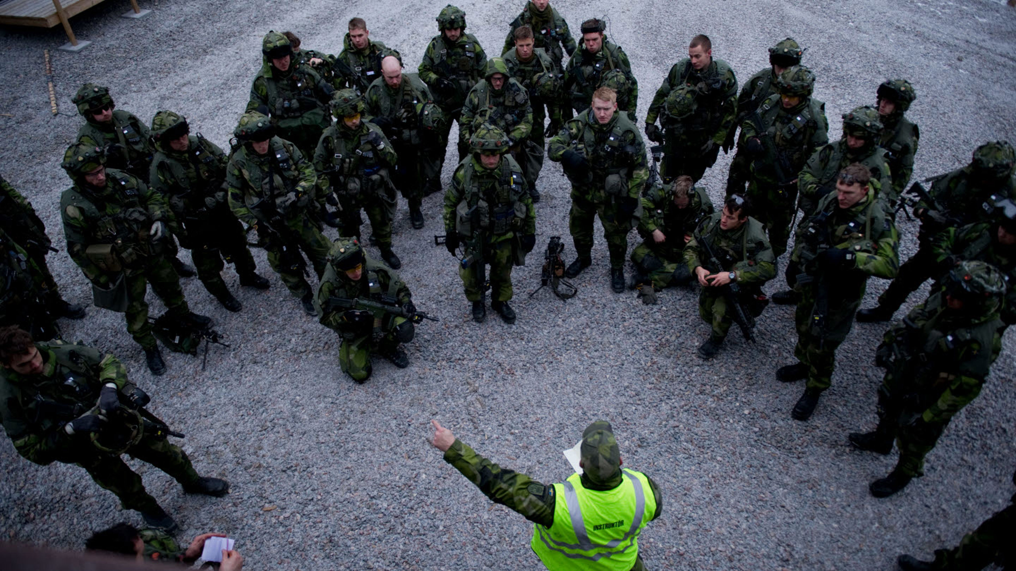Markstridskolan formar framtidens arméofficerare.
