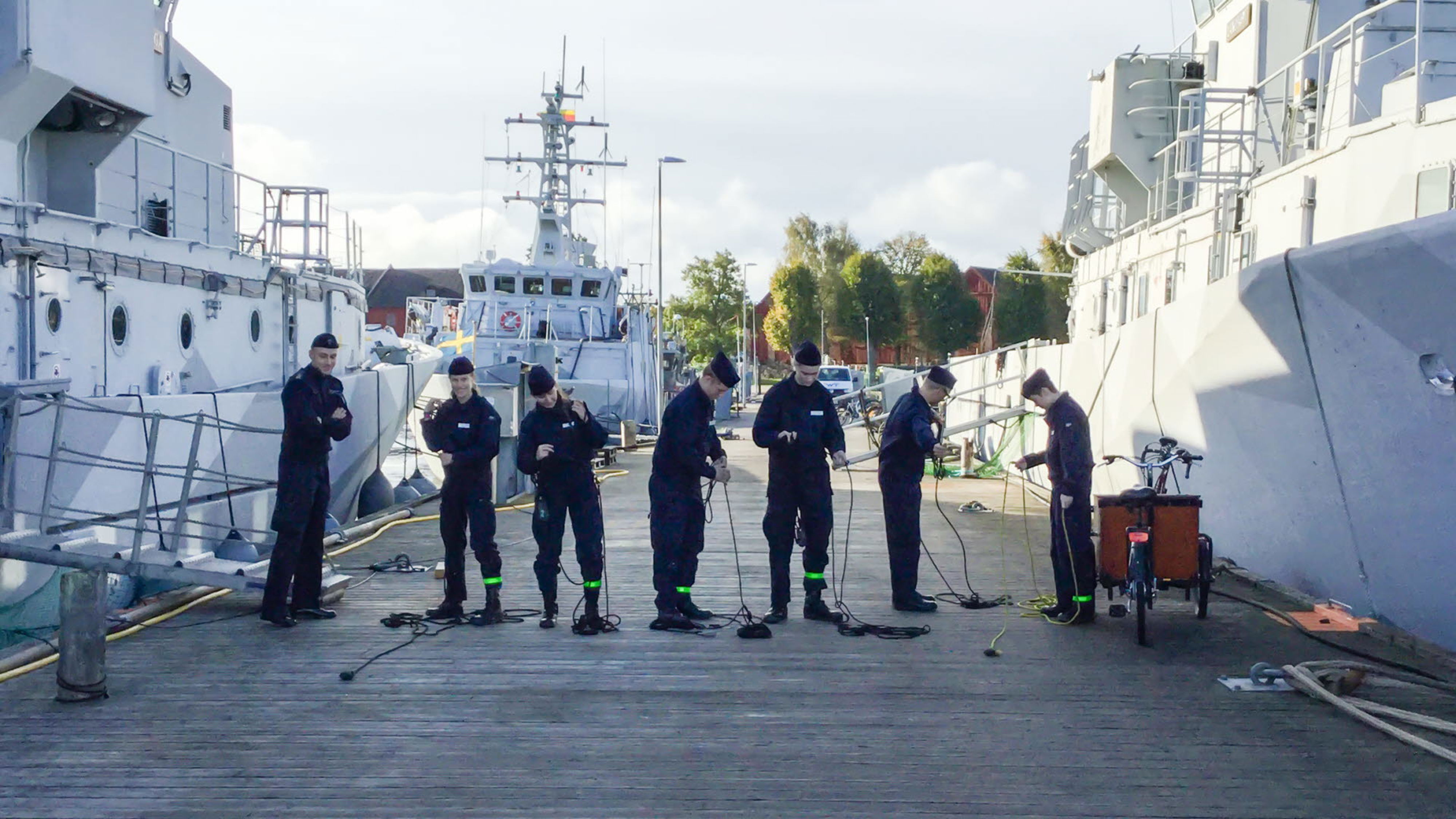 Praovecka i Marinen är både lärorikt och utvecklande.
