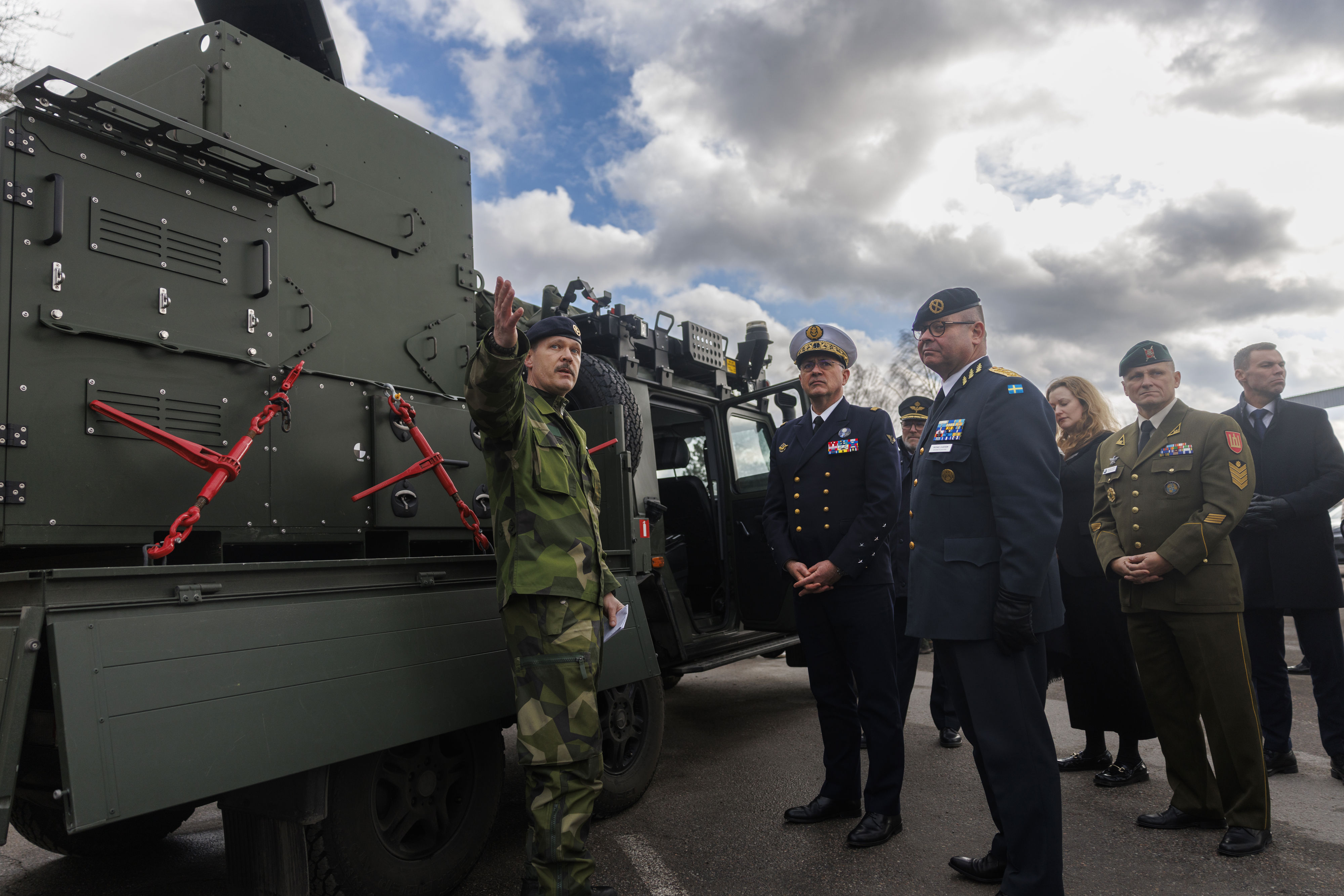 SACT Pierre Vandier på besök i Sverige