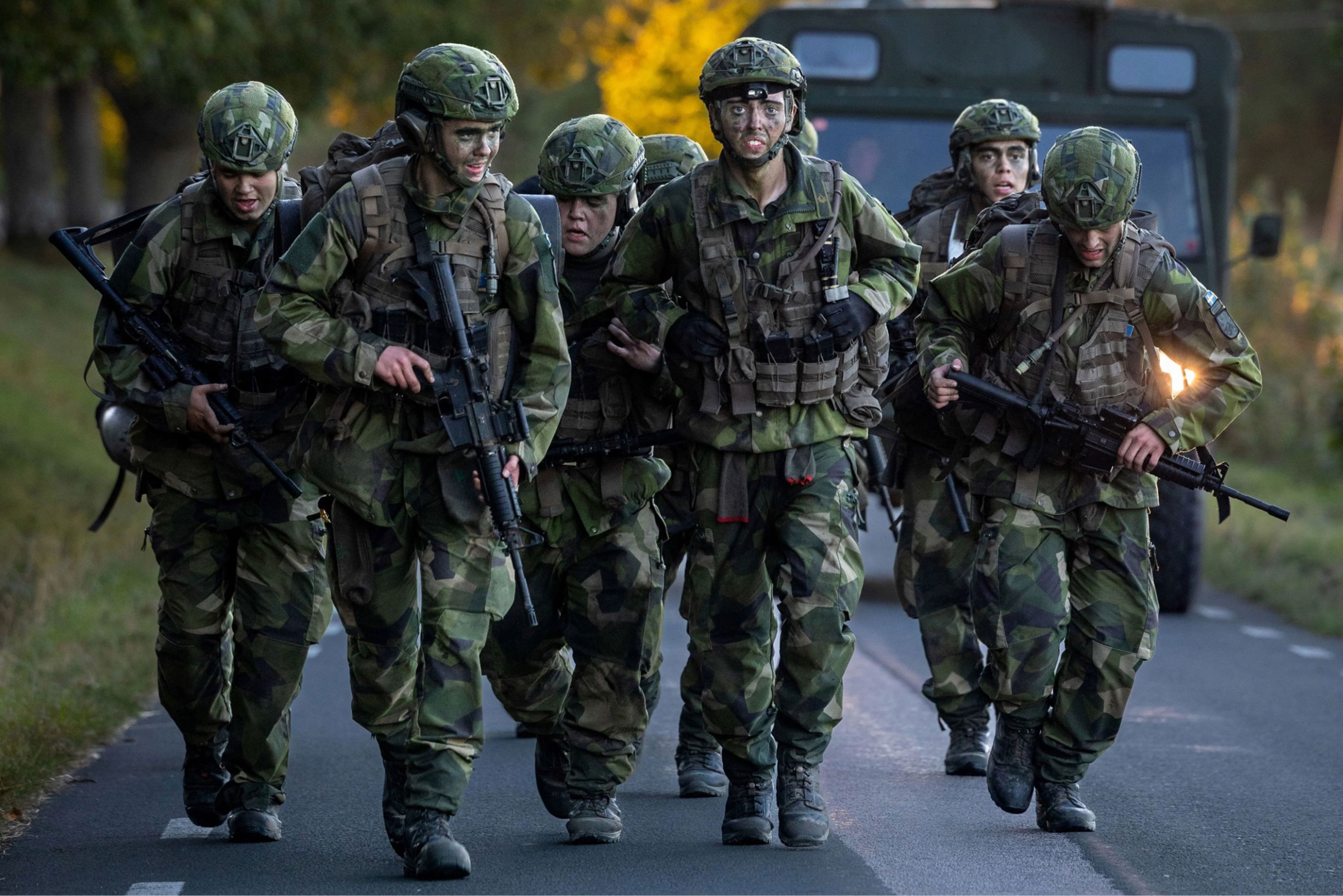 Baskerprov vid Skaraborgs regemente.