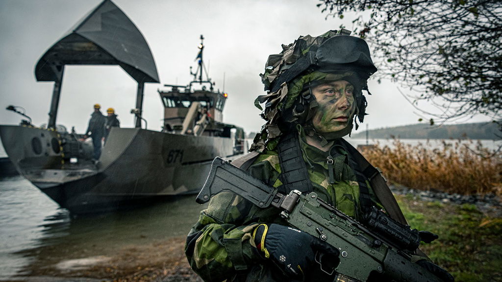 Marinbasen levererar logistikstöd, skyddat där det behövs, när det behövs.