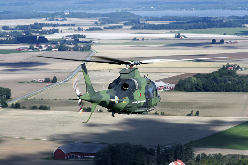 Helicopters popular on mission Swedish Armed Forces